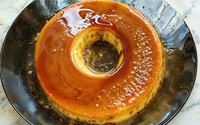 Pudim de geladeira (igual ao pudim de forno)