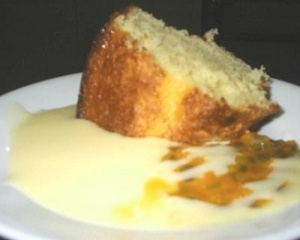 Bolo de maracujá