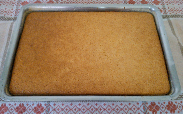 Bolo de farinha de milho