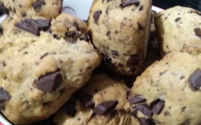 Cookie de chocolate tradicional