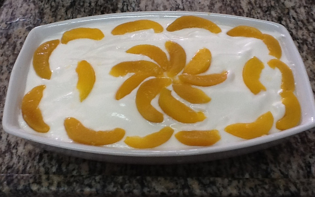 Creme Gelado (maçã ou pêssego)