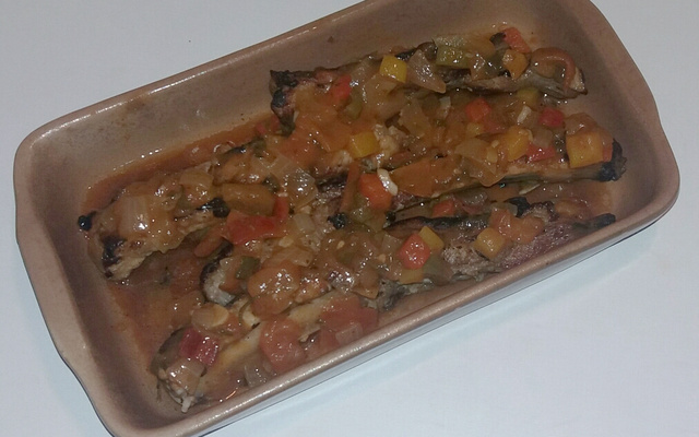 Costela suína ao forno