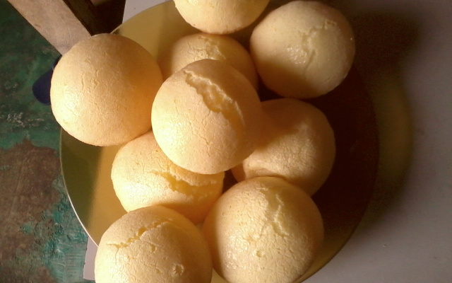Pão de queijo de liquidificador
