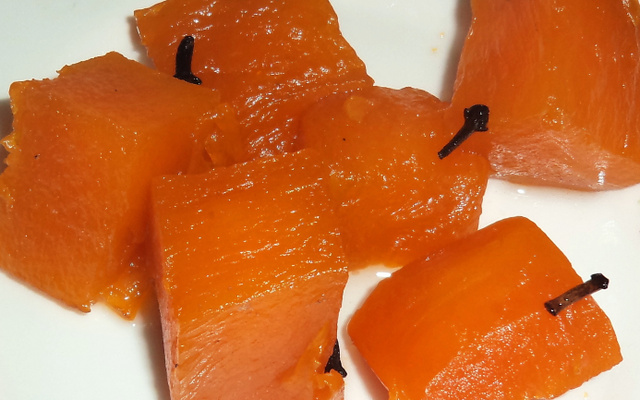 Doce de abóbora diet na panela pressão