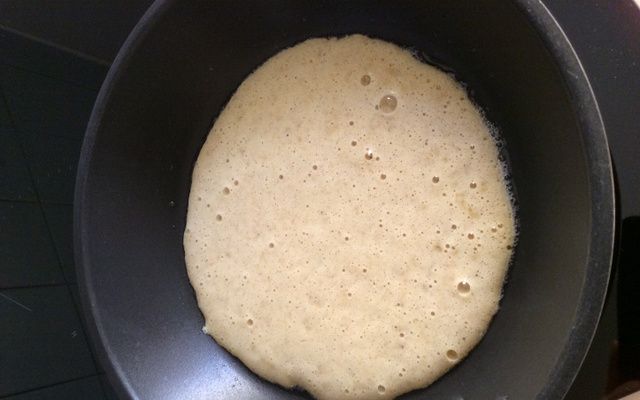 Panqueca de Tapioca de Banana