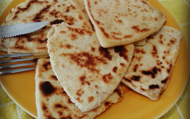 Butter Parathas (Parathas Amanteigadas)