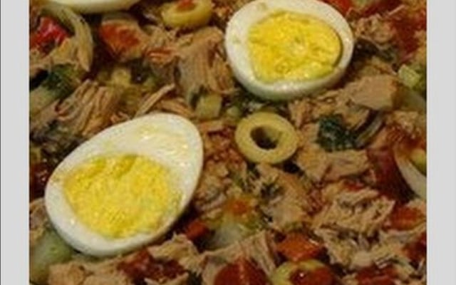 Caçarola de chuchu com atum do Lúcio Cezar