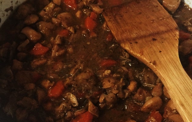 Frango de panela agridoce da Manô