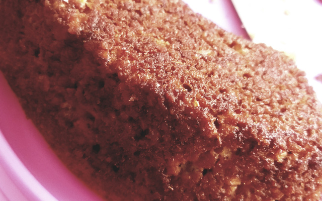 Bolo de Banana com Aveia em Flocos