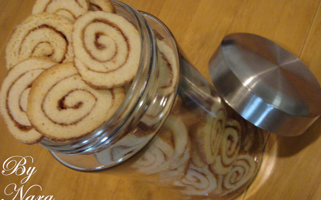 Biscoito Catavento de Laranja e Canela