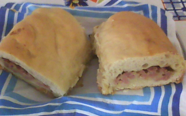 Pão de calabresa