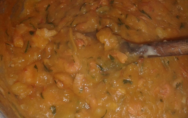 Bobó de camarão da Tati