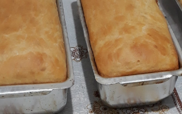 Pão de forma caseiro