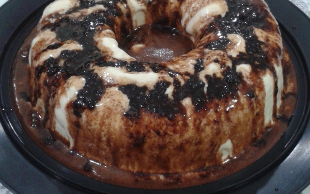 Pudim de sorvete delicioso