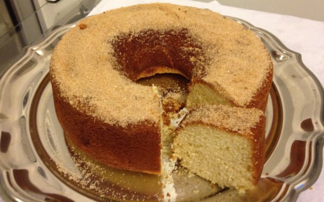 Bolo de laranja com iogurte do Vitor