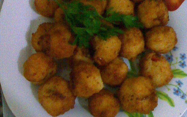 Bolinho de arroz sem ovos