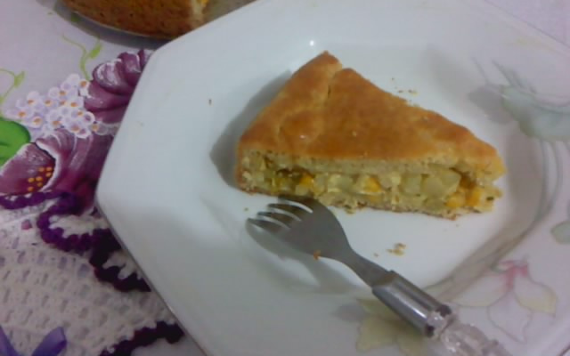 Torta prática de frango