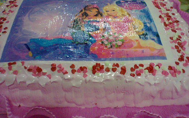 Bolo de festa confeitado fácil