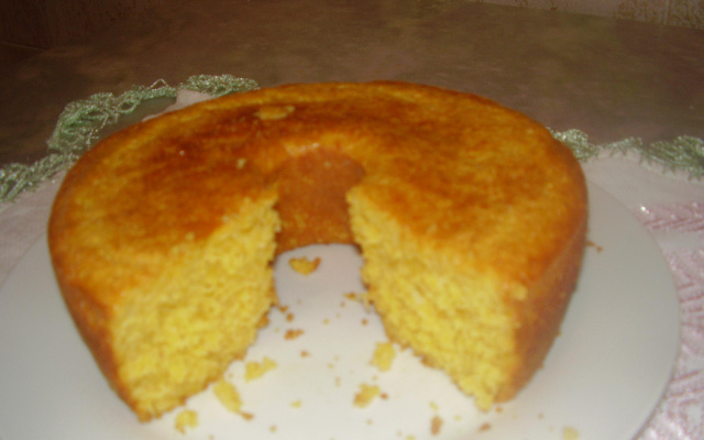 Bolo de milho verde tudo de bom