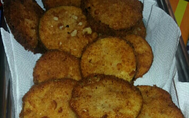 Berinjela a milanesa