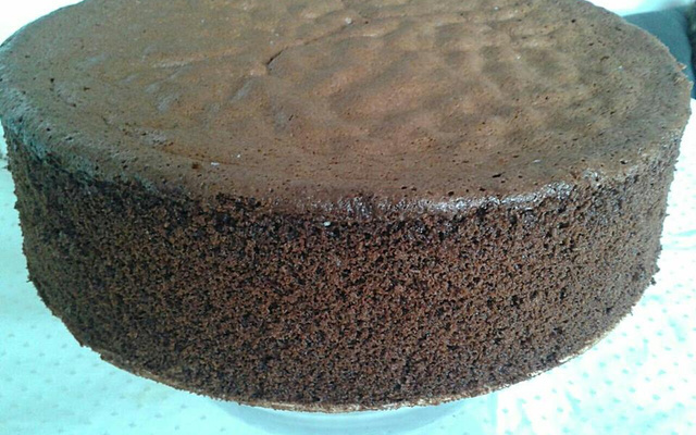 Pão de ló de chocolate perfeito