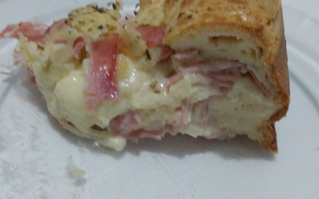 Torta de Presunto e Queijo