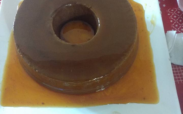 Pudim de chocolate 85%