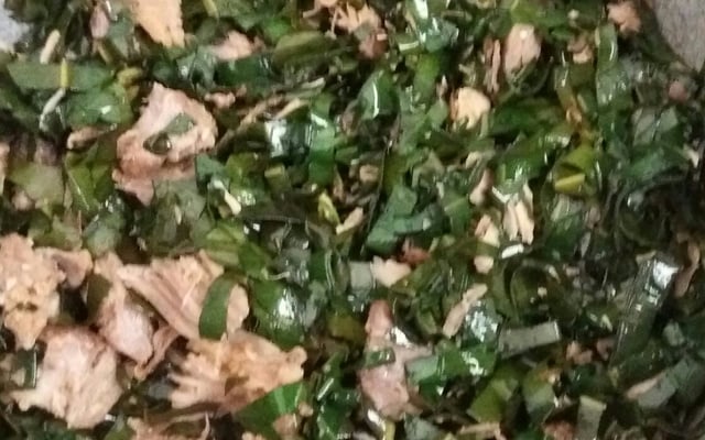 Polenta com ora-pro-nobis