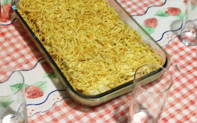 Torta de pão de forma