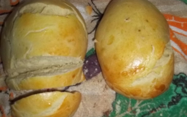 Pão caseiro da Dinda