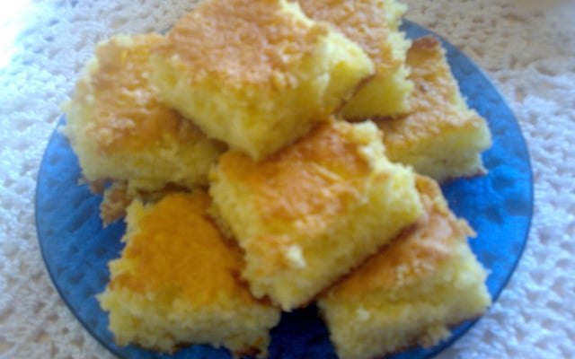 Bolo fofinho de laranja