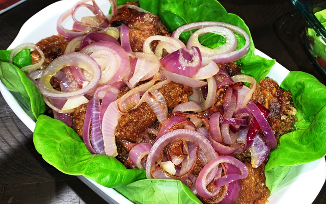 Picanha assada no forno com sal grosso