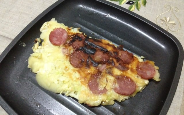 Okonomiyaki - panqueca de repolho