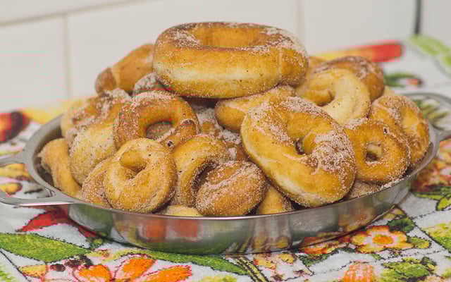 Rosquinhas fritas