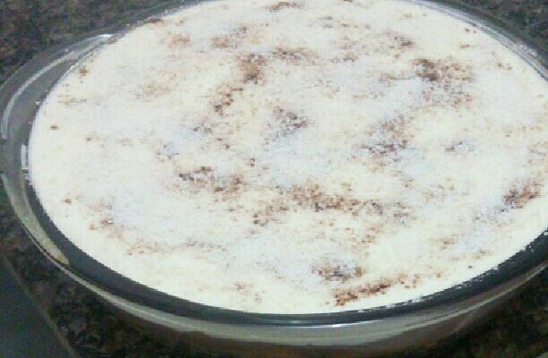 Pavê de chocolate com biscoito de maizena