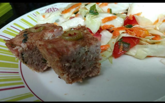 Quibe de forno de pernil de porco