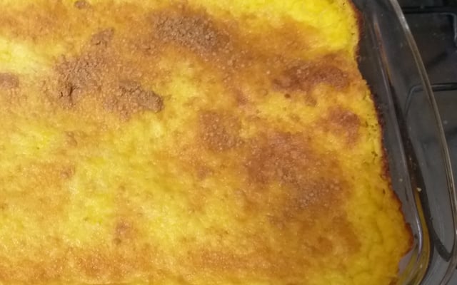 Peito de frango ao creme de milho