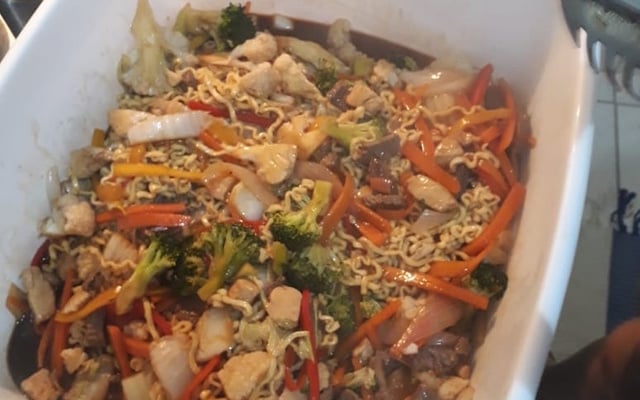 Yakisoba tradicional