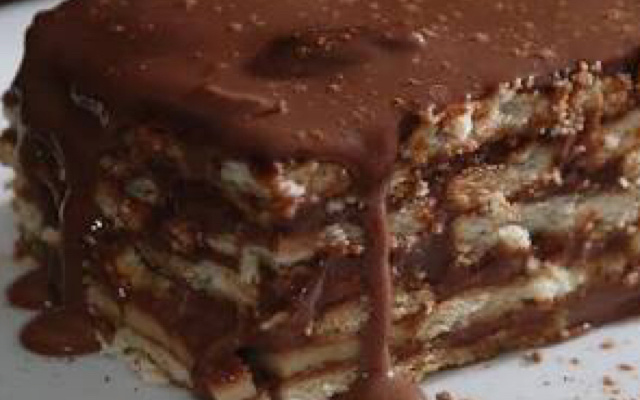 Pavê de chocolate fácil