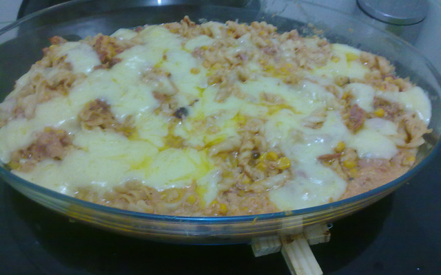 Macarrão na panela de pressão V