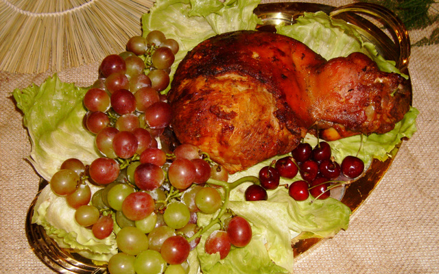 Pernil assado do Gilvan