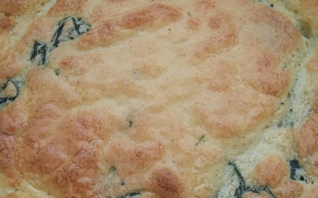 Souflé de espinafre