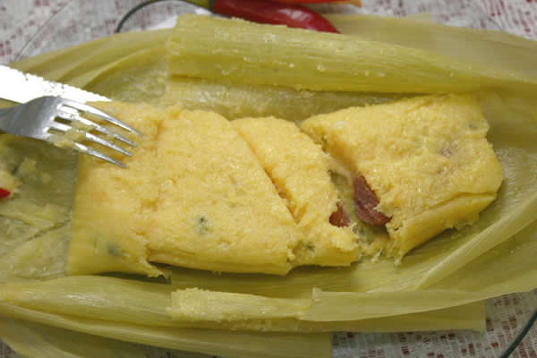 Pamonha à moda