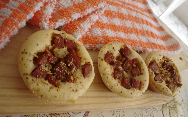 Cachorro quente ao forno