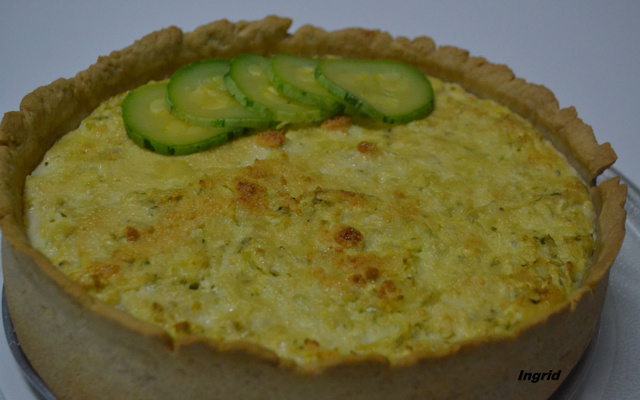 Quiche de abobrinha