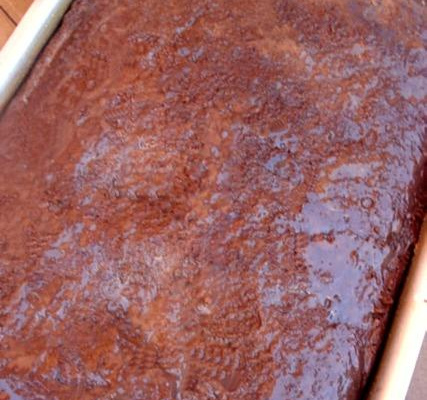 Bolo bandida (não precisa bater, basta misturar bem com uma colher)