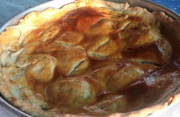 Torta de maçã americana