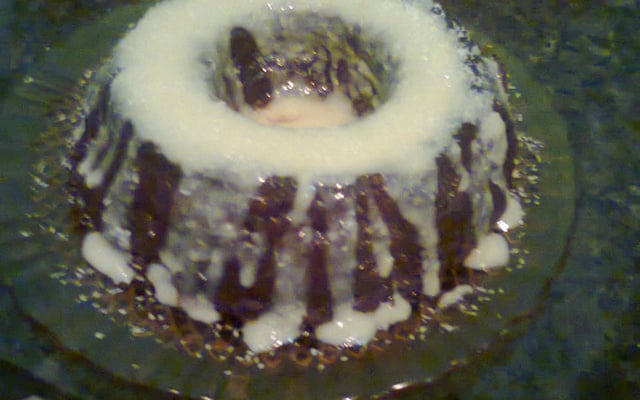 Bolo de chocolate sem fermento e farinha