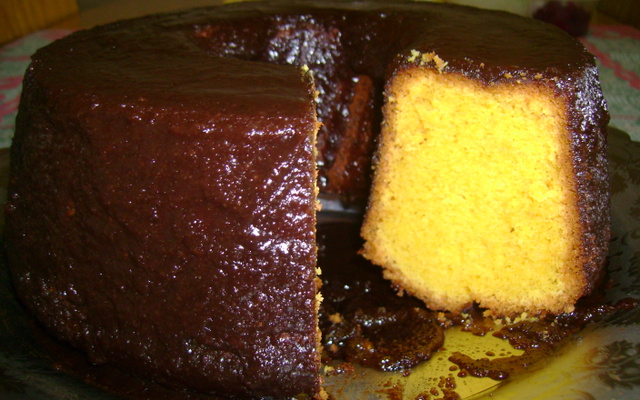 Bolo de cenoura