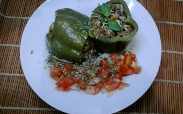 Pimentão recheado